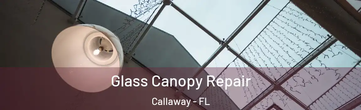 Glass Canopy Repair Callaway - FL