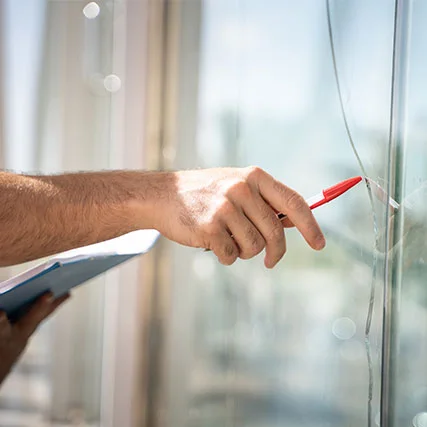 broken glass repair in Callaway, FL